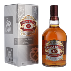 Chivas Regal Scotch Whisky Scotland 12 YO 1L Bottle