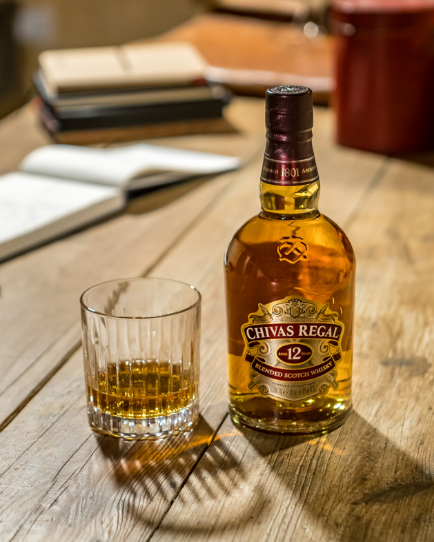 Chivas Regal Whisky 12 anos Escocês - 1L Garrafa | Wecommerce by