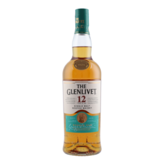 The Glenlivet Single Malt Whisky Escocia 12 años 750 ml botella