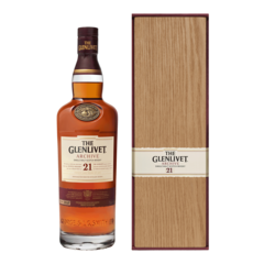 The Glenlivet Single Malt Whisky Scotland 21 YO 75Cl Bottle
